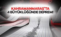 Kahramanmaraş’ta 4 büyüklüğünde deprem!