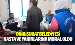 Onikişubat Belediyesi, Hasta ve Yakınlarına Moral Oldu