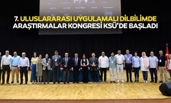 7. Uluslararası Uygulamalı Dilbilimde Araştırmalar Kongresi Ksü’de Başladı