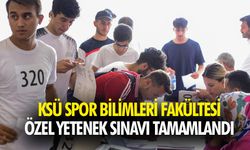 KSÜ Spor Bilimleri Fakültesi Özel Yetenek Sınavı Tamamlandı