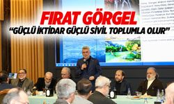 Fırat Görgel “Güçlü iktidar güçlü sivil toplumla olur”