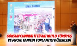 Göksun Cumhur İttifakı Kutlu Yürüyüş ve Proje Tanıtım Toplantısı Düzenledi