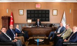 Rektör Yasım’dan Fırat Görgel’e Hayırlı Olsun Ziyareti