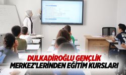 Dulkadiroğlu Gençlik Merkez’lerinden Eğitim Kursları