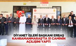 Diyanet İşleri Başkanı Erbaş Kahramanmaraş’ta 51 caminin açılışını yaptı