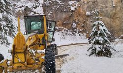 Kahramanmaraş’ta kar mücadelesi devam ediyor!