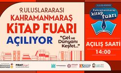 9. Uluslararası Kahramanmaraş Kitap Fuarı yarın kapılarını açıyor!