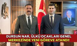 Dursun Nar, Ülkü Ocakları Genel Merkezinde Yeni Göreve Atandı