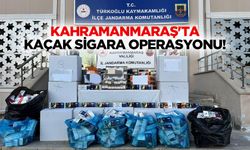 Kahramanmaraş'ta kaçak sigara operasyonu!