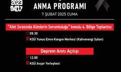 Deprem Şehitleri Anma Programı 7 Şubat’ta Noktalanacak!