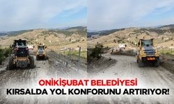 Onikişubat Belediyesi, kırsalda yol konforunu artırıyor!