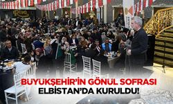 Büyükşehir’in Gönül Sofrası Elbistan’da Kuruldu