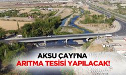 Aksu Çayı'na Arıtma Tesisi Yapılacak!