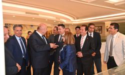 KSÜ Rektörü Yasım, Fatma Şahin'in misafiri oldu!