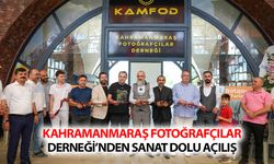 Kahramanmaraş Fotoğrafçılar Derneği’nden Sanat Dolu Açılış!