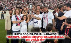 MHP’li Zuhal Karakoç: “Bu kupa, sadece bir spor başarısı değil, bir diriliştir”