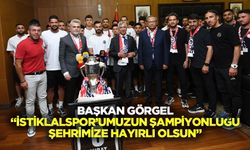 Başkan Görgel, “İstiklalspor’umuzun şampiyonluğu şehrimize hayırlı olsun”