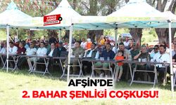 Afşin’de 2. Bahar şenliği coşkusu!
