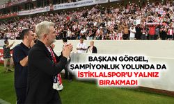 Başkan Görgel, Şampiyonluk Yolunda Da İstiklalspor’u Yalnız Bırakmadı!