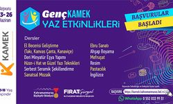 Genç KAMEK Yaz Kursları İçin Başvurular Başladı!