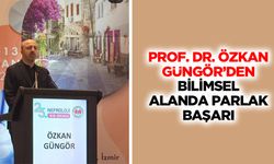 Prof. Dr. Özkan Güngör’den bilimsel alanda parlak başarı!