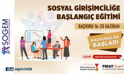 SOGEM’de Sosyal Girişimciliğe Başlangıç Eğitimi’ne Başvurular Başladı!