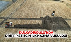 Dulkadiroğlu’nda Drift Pisti İçin İlk Kazma Vuruldu