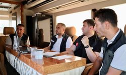 Başkan Toptaş ve Kaymakam Çiğdem, yangın bölgesinde vatandaşları ziyaret etti