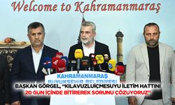 Başkan Görgel, “Kılavuzlu içme suyu İletim Hattını 20 Gün İçinde Bitirerek Sorunu Çözüyoruz”