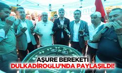 Aşure Bereketi Dulkadiroğlu’nda paylaşıldı!