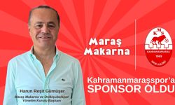 Maraş Makarna, Kahramanmaraşspor'a Sponsor Oldu!