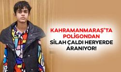 Kahramanmaraş’ta poligondan silah çaldı heryerde aranıyor!