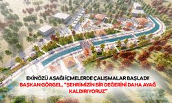 Ekinözü aşağı içmelerde çalışmalar başladı! Başkan Görgel, “Şehrimizin bir değerini daha ayağa kaldırıyoruz”