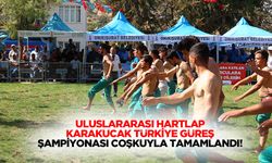 Uluslararası Hartlap Karakucak Türkiye Güreş Şampiyonası coşkuyla tamamlandı!