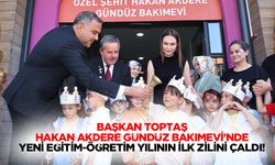 Başkan Toptaş, Hakan Akdere Gündüz Bakımevi’nde yeni eğitim-öğretim yılının ilk zilini çaldı!