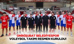 Onikişubat Belediyespor voleybol takımı resmen kuruldu!