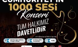 Onikişubat Belediyesi’nden bin kişilik dev koro ile Cumhuriyet Bayramı kutlaması