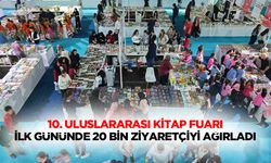 10. Uluslararası Kitap Fuarı, İlk Gününde 20 Bin Ziyaretçiyi Ağırladı