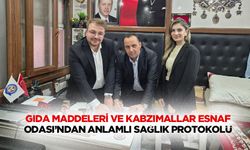 Gıda Maddeleri ve Kabzımallar Esnaf Odası’ndan Anlamlı Sağlık Protokolü
