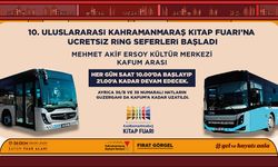Kahramanmaraş Kitap Fuarı’na Ücretsiz Ring Seferleri Başladı!
