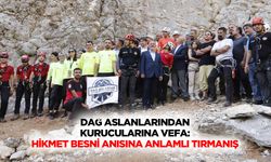 Dağ Aslanlarından Kurucularına Vefa: Hikmet Besni Anısına Anlamlı Tırmanış