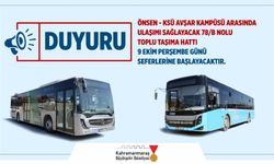 Kahramanmaraş’ta Yeni Hat; 78/B Hizmete Giriyor!