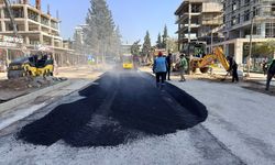 Kahramanmaraş’ta Haydar Aliyev Bulvarı’nda asfalt çalışması başladı!