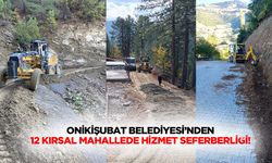 Onikişubat Belediyesi’nden 12 kırsal mahallede hizmet seferberliği!