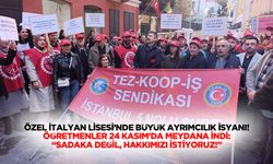 Özel İtalyan Lisesi’nde büyük ayrımcılık isyanı! Öğretmenler 24 Kasım’da meydana indi: “Sadaka değil, hakkımızı istiyoru