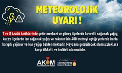 Kahramanmaraş’a kar ve yağmur uyarısı!