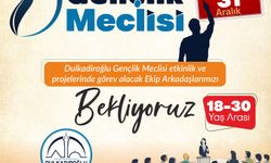 Dulkadiroğlu Belediyesi Gençlik Meclisi Başvuruları Başladı!
