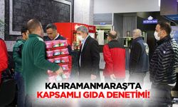 Kahramanmaraş’ta kapsamlı gıda denetimi!