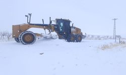 Kuzey İlçelerde Karla Mücadele Aralıksız Sürüyor