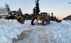Kahramanmaraş’ta Karla Mücadelede Tam Kadro Mesai